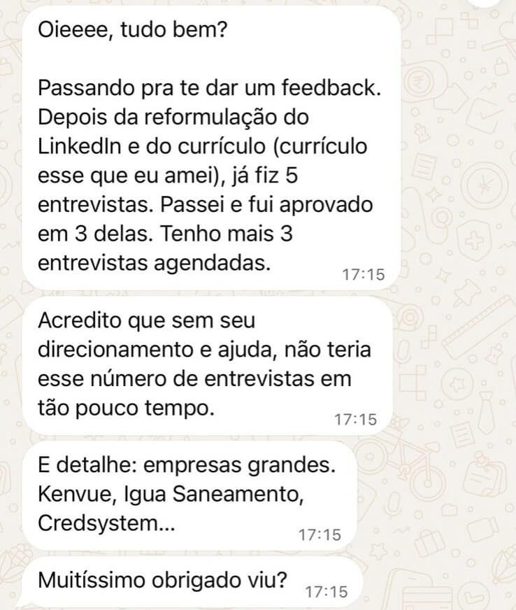 Depoimento de Samuel - Aluno da Mentoria GANA